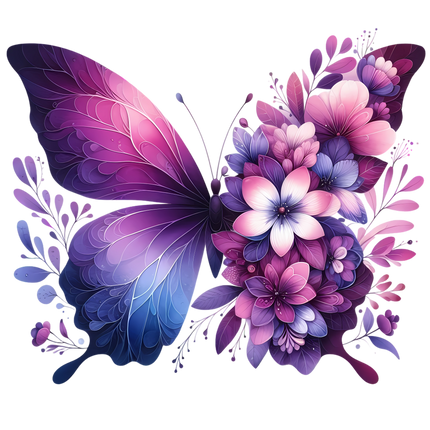 Butterfly Desires Eco Solvent or Sublimation Heat Transfer #38