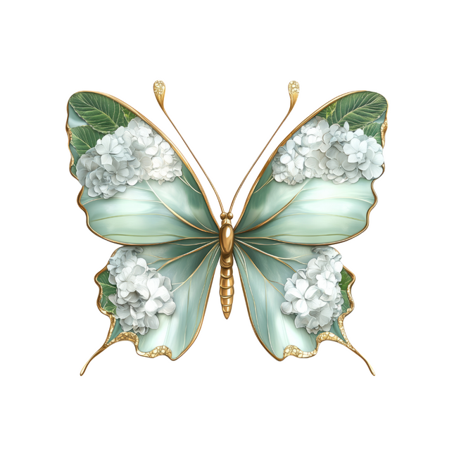 Fantasy Floral Butterfly #3 Eco Solvent Heat Transfers & Ready to Press Eco Solvent Transfers Style Junction – Custom Digital Designs & Apparel