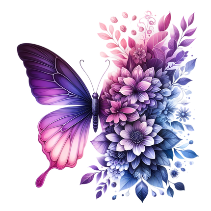 Butterfly Desires Eco Solvent or Sublimation Heat Transfer #3