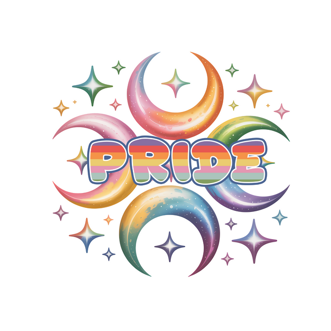 Cosmic Pride Shine DTF Heat Transfers DTF Transfers Style Junction – Custom Digital Designs & Apparel