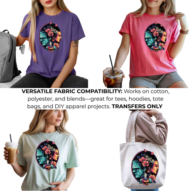 Duality of the Soul Heat Transfers 3-Pack, Ready to Press, Vibrant Long-Lasting Prints (Iron-On Transfers Only)