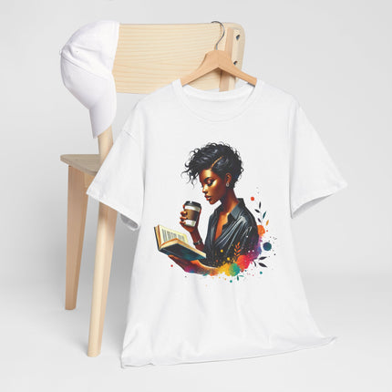 African American Girl Books Unisex Heavy Cotton Tee
