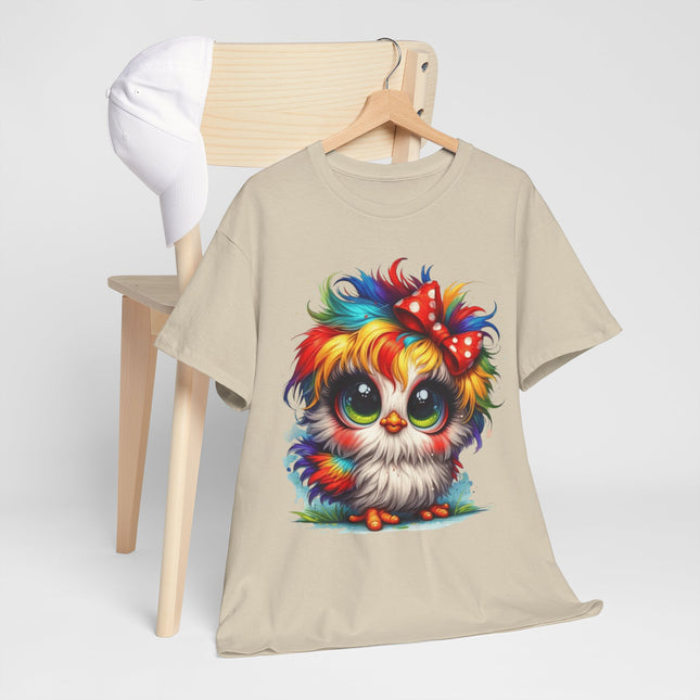Cute Rainbow Owl T-Shirt — Colorful Baby Owl Tee