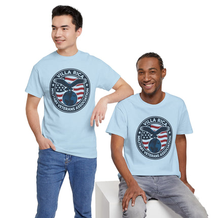 Villa Rica Military Veterans Association T-Shirt — American Flag Eagle Emblem
