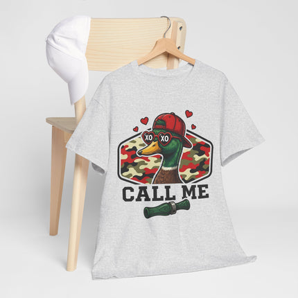 Call Me Duck Graphic Tee — Camouflage Love Design