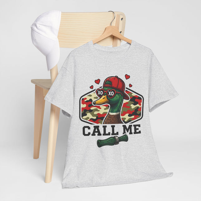 Call Me Duck Graphic Tee — Camouflage Love Design