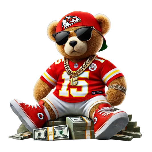 KC Money Bear--Digital Download Digital File Style-Junction Custom Designs & Prints