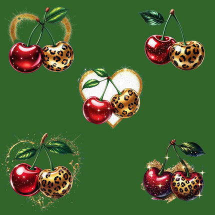 Leopard Glam Cherry 5 PNG Bundle-Digital Files Digital File Style Junction – Custom Digital Designs & Apparel