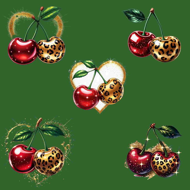 Leopard Glam Cherry 5 PNG Bundle-Digital Files Digital File Style Junction – Custom Digital Designs & Apparel