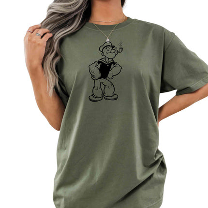 Vintage Cartoon Sailor #2 Heat Transfers 3-Pack, Ready to Press, Vibrant Long-Lasting Prints (Iron-On Transfers Only)