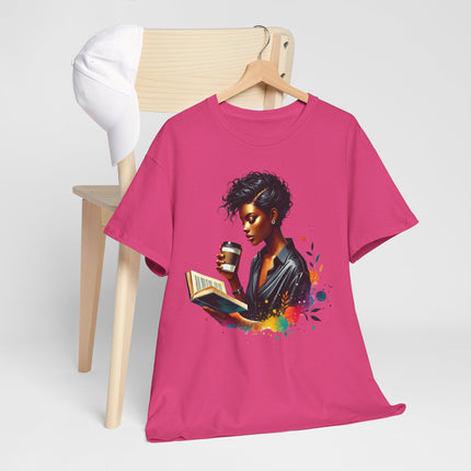 African American Girl Books Unisex Heavy Cotton Tee