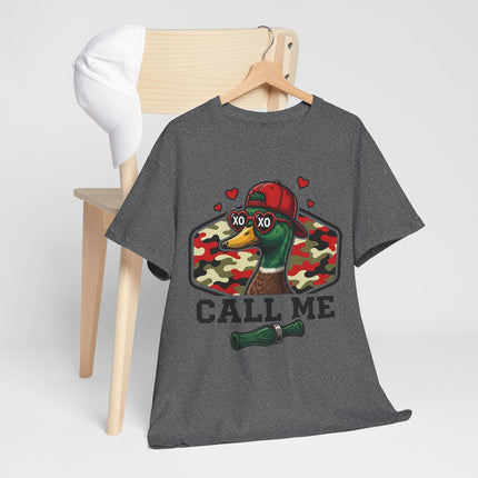 Call Me Duck Graphic Tee — Camouflage Love Design