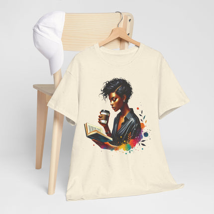 African American Girl Books Unisex Heavy Cotton Tee
