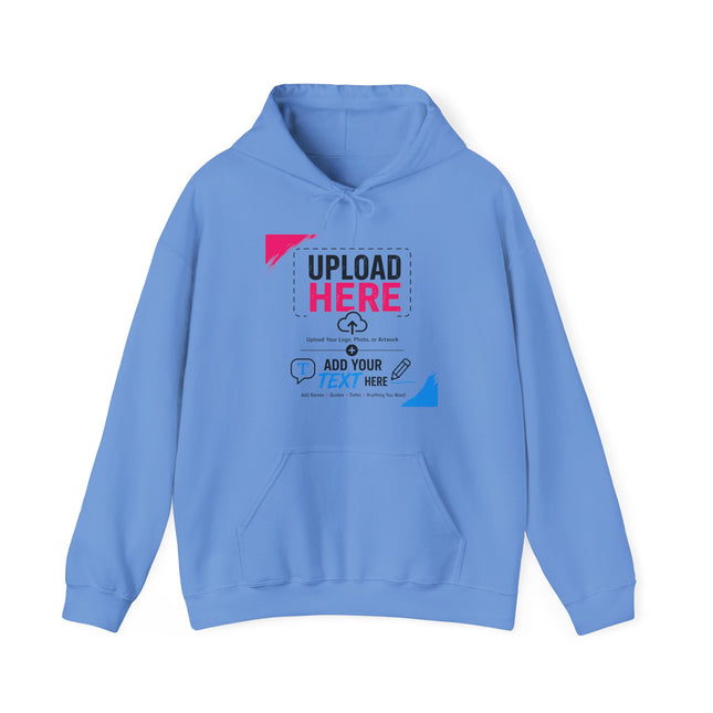 Design Your Own Custom Hoodie | Upload Your Photo, Logo & Text