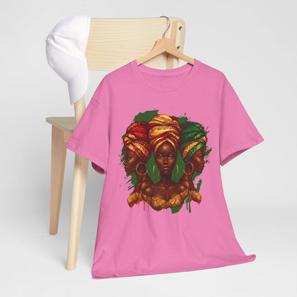 Afrocentric Headwrap Art T-Shirt