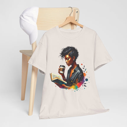 African American Girl Books Unisex Heavy Cotton Tee