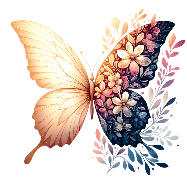 Butterfly Desires Eco Solvent or Sublimation Heat Transfer #5