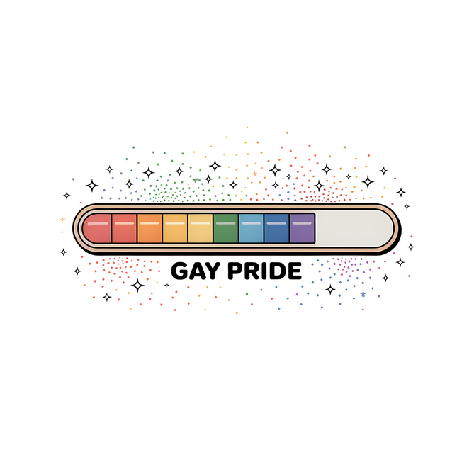 Gay Pride Bar DTF Heat Transfers DTF Transfers Style Junction – Custom Digital Designs & Apparel