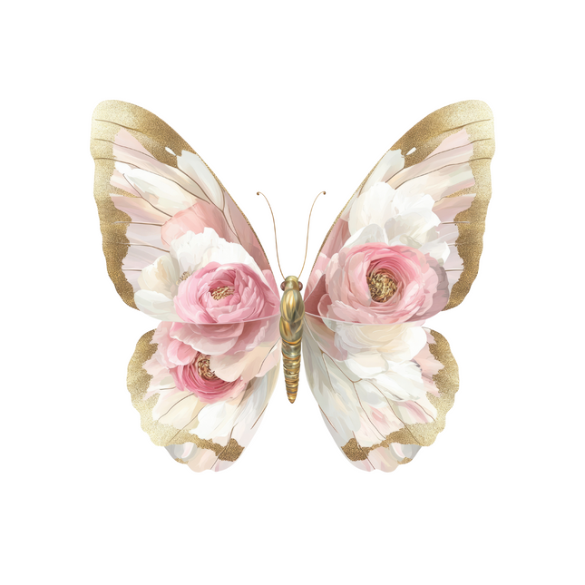 Fantasy Floral Butterfly #5 Eco Solvent Heat Transfers & Ready to Press Eco Solvent Transfers Style Junction – Custom Digital Designs & Apparel