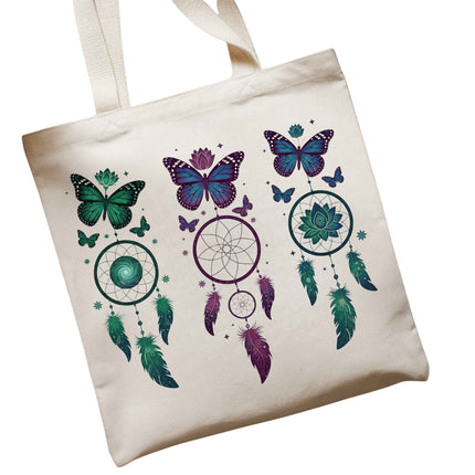 Boho Butterfly Dreamcatcher Trio PNG Instant Download Stylish Clipart High Resolution Design