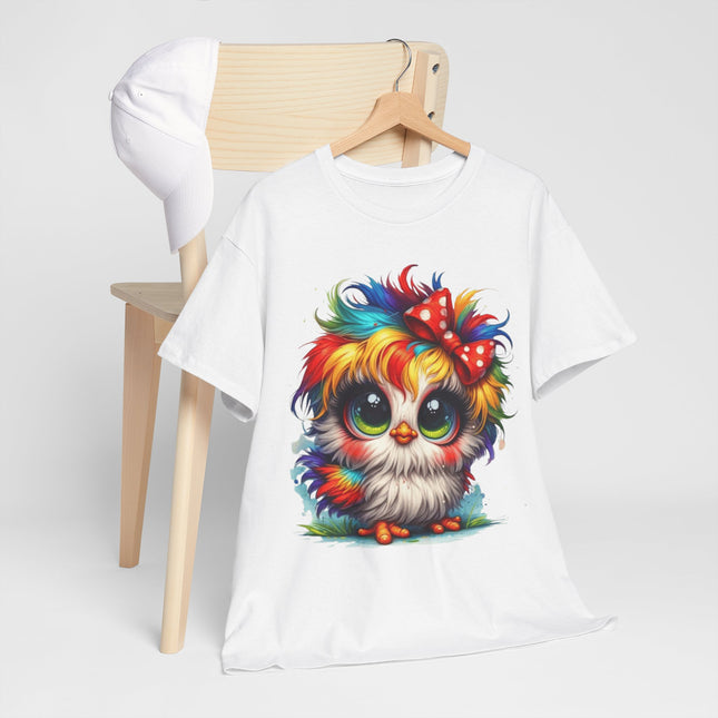 Cute Rainbow Owl T-Shirt — Colorful Baby Owl Tee