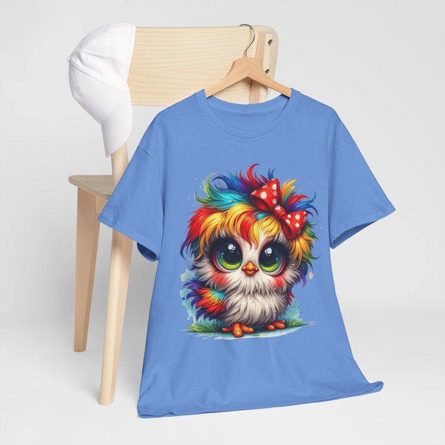 Cute Rainbow Owl T-Shirt — Colorful Baby Owl Tee