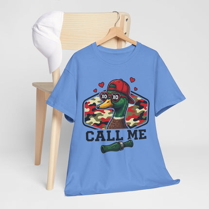 Call Me Duck Graphic Tee — Camouflage Love Design
