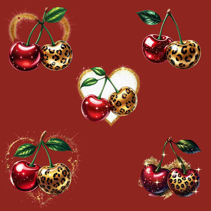 Leopard Glam Cherry 5 PNG Bundle-Digital Files Digital File Style Junction – Custom Digital Designs & Apparel