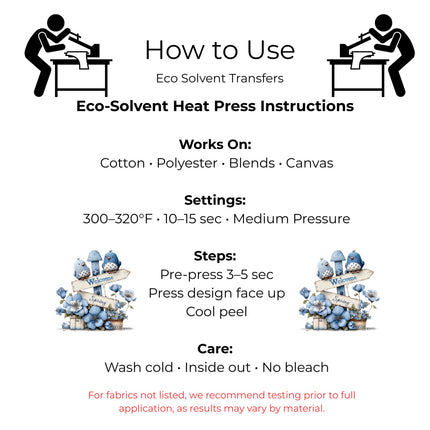 Welcome Spring DIY Craft Kit 9-Piece Creator Bundle Transfers for Shirts, Mugs & Tumblers with Stickers