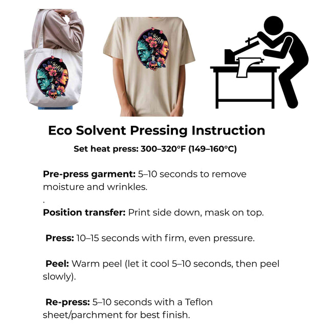 Duality of the Soul Heat Transfers 3-Pack, Ready to Press, Vibrant Long-Lasting Prints (Iron-On Transfers Only)