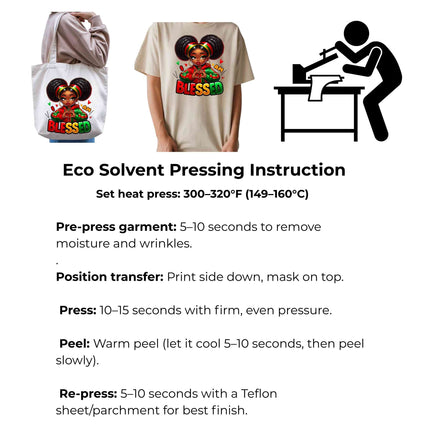 I Am Blessed Heat Transfers 3-Pack, Ready to Press, Vibrant Long-Lasting Prints (Iron-On Transfers Only)