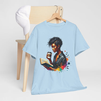 African American Girl Books Unisex Heavy Cotton Tee