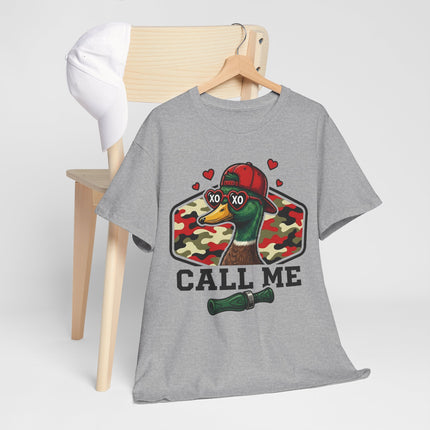 Call Me Duck Graphic Tee — Camouflage Love Design