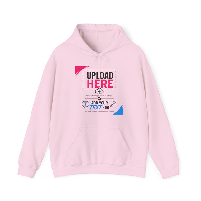 Design Your Own Custom Hoodie | Upload Your Photo, Logo & Text