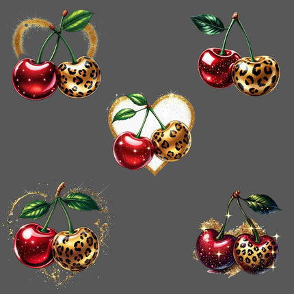Leopard Glam Cherry 5 PNG Bundle-Digital Files Digital File Style Junction – Custom Digital Designs & Apparel