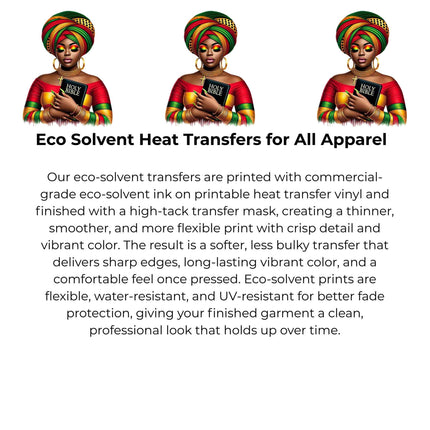 Praying Woman #3 Heat Transfers 3-Pack, Ready to Press, Vibrant Long-Lasting Prints (Iron-On Transfers Only)