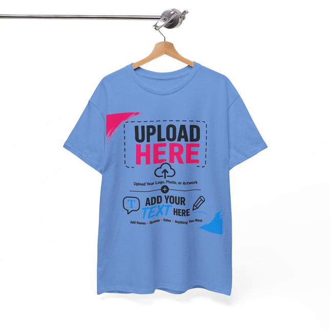 Design Your Own Custom T-Shirt | Upload Your Photo, Logo & Text