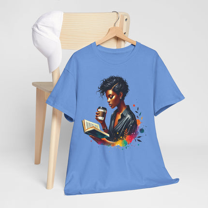 African American Girl Books Unisex Heavy Cotton Tee