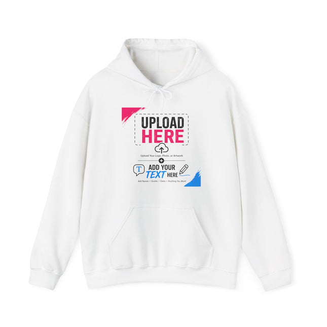 Design Your Own Custom Hoodie | Upload Your Photo, Logo & Text
