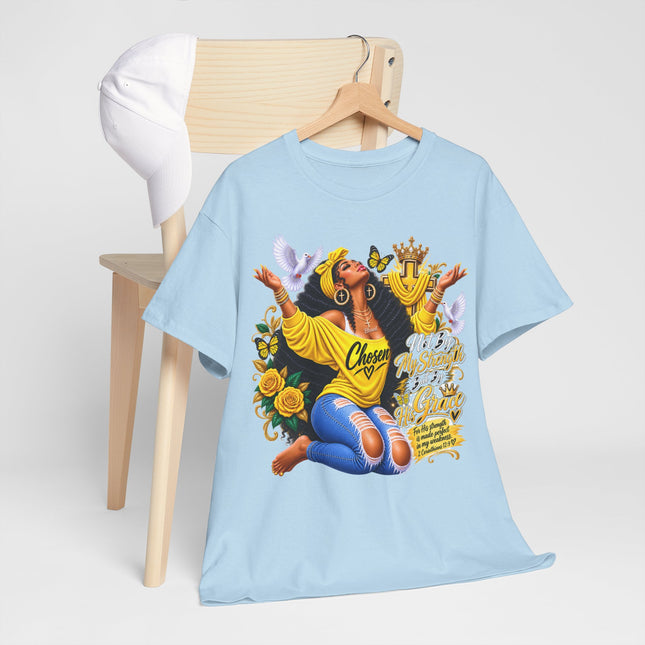 Chosen & Crowned Tee — Inspirational Christian Faith T-Shirt