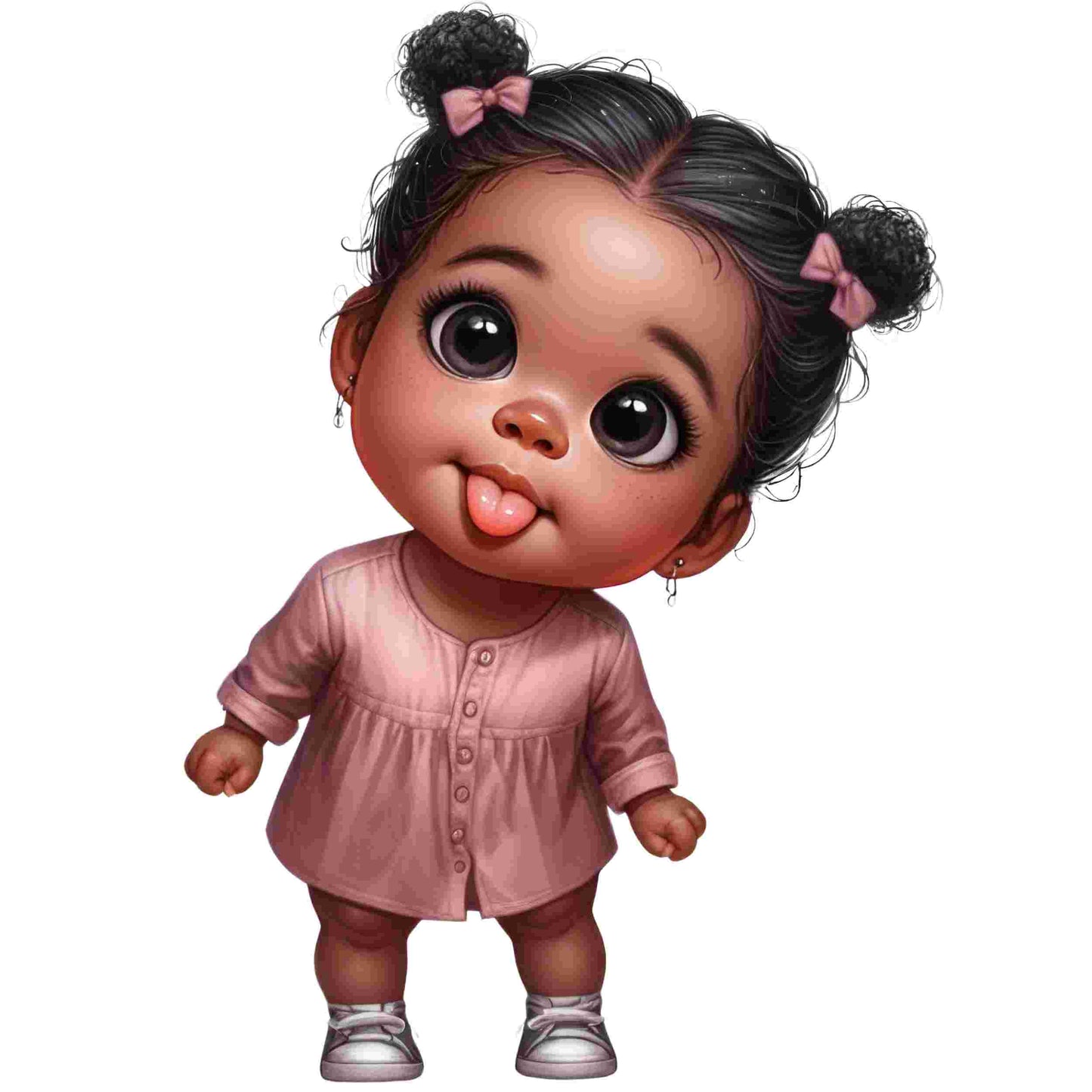 Little Miss Attitude Baby Girl Designs-DTF Heat Transfers