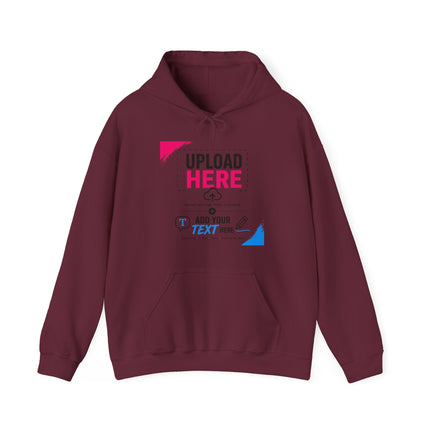 Design Your Own Custom Hoodie | Upload Your Photo, Logo & Text