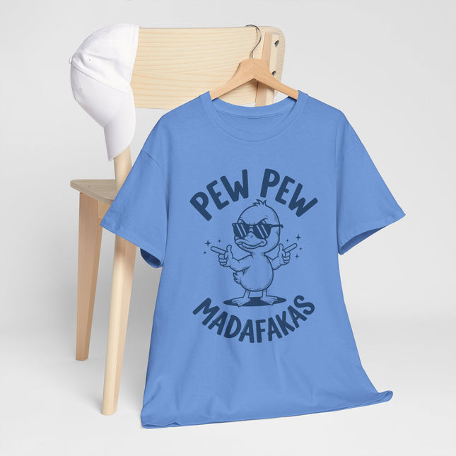 Pew -Pew Madafakas Unisex Heavy Cotton Tee