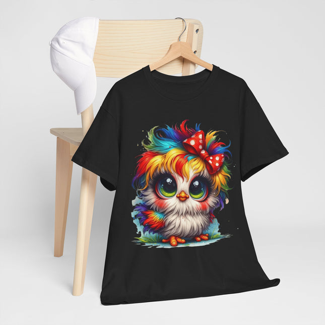 Cute Rainbow Owl T-Shirt — Colorful Baby Owl Tee