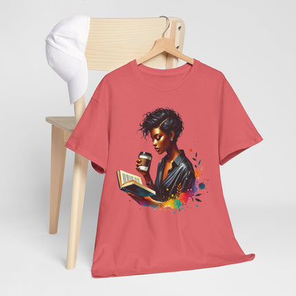 African American Girl Books Unisex Heavy Cotton Tee