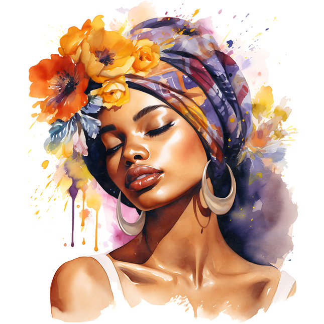Sunflower Crown Beauty DTF Heat Transfers DTF Transfers Style Junction – Custom Digital Designs & Apparel