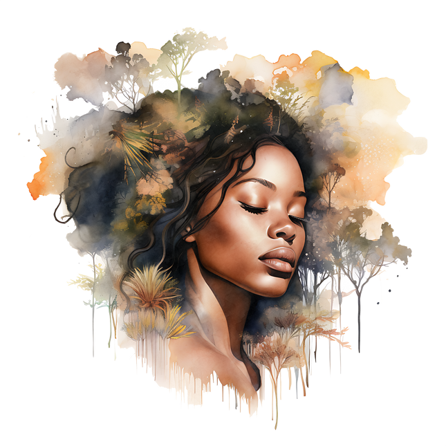 Dreamy Black Beauty Sleep DTF Heat Transfers DTF Transfers Style Junction – Custom Digital Designs & Apparel