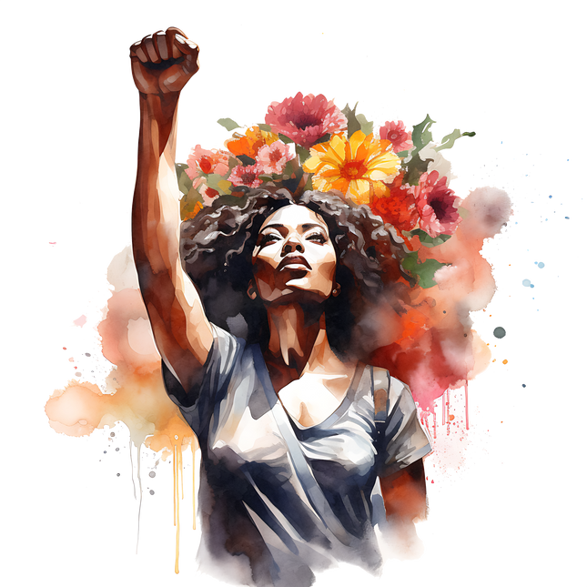 Inspiring Black Woman Freedom DTF Heat Transfers DTF Transfers Style Junction – Custom Digital Designs & Apparel