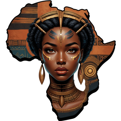 Afrocentric Queen Collection DTF Heat Transfers