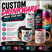 Custom Drinkware